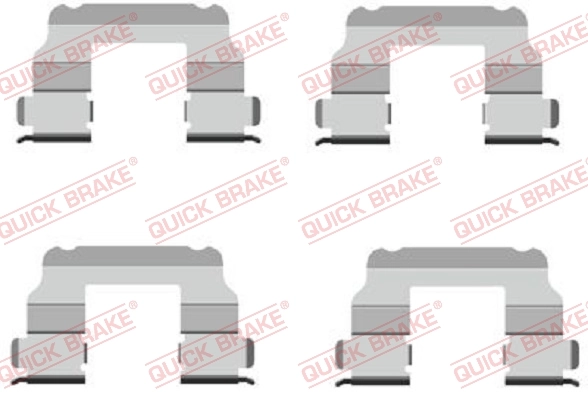 Accessory Kit, disc brake pad